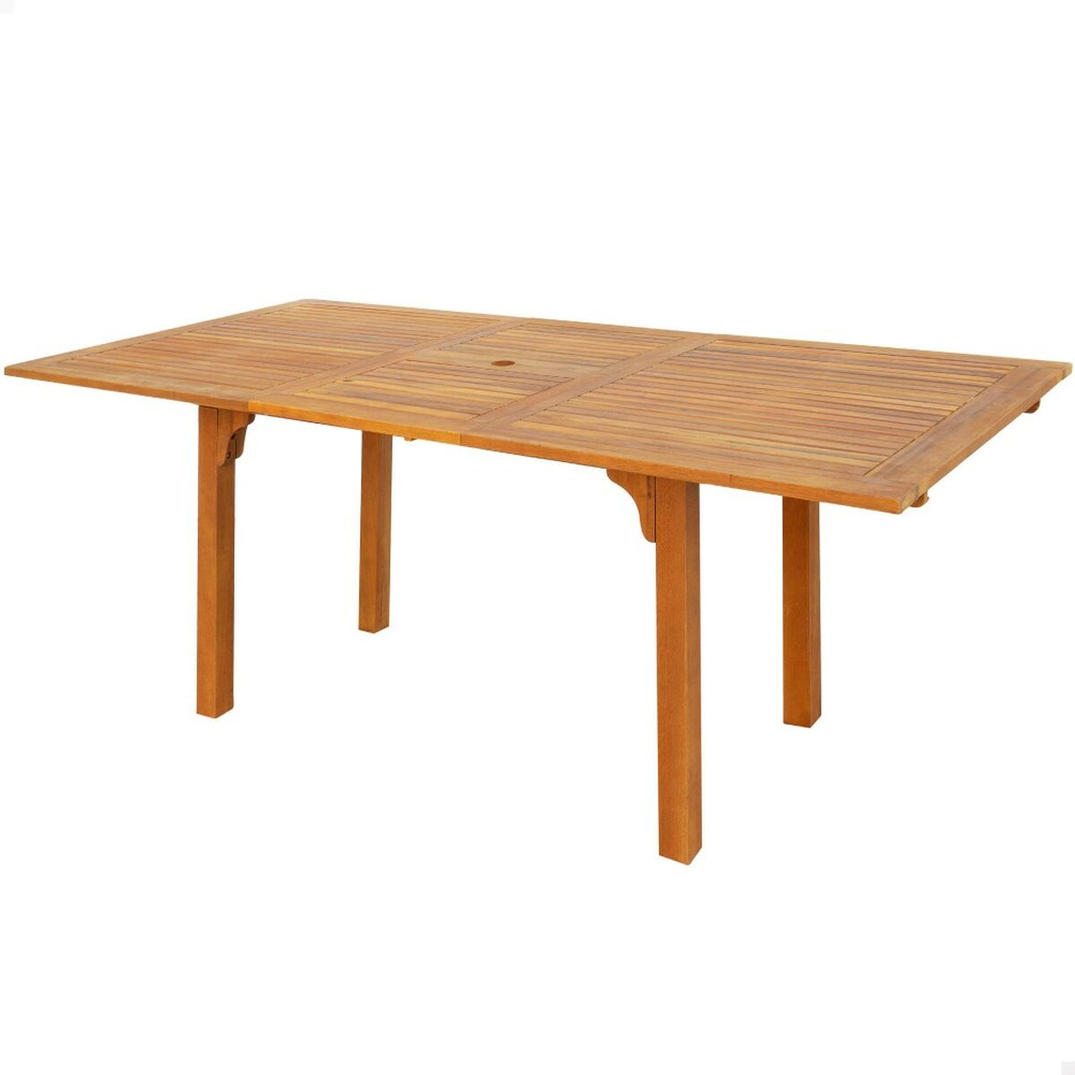 Utfällbart bord Aktive Akaciaträ 200 x 74 x 100 cm - 3