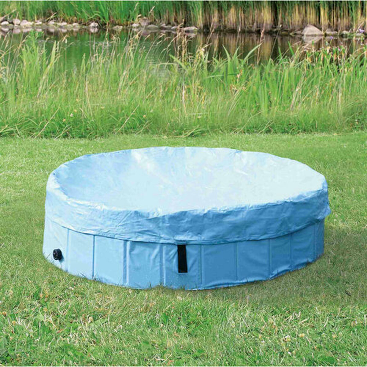 Pool Cover Trixie Ljusblå Ø 120 cm - 2