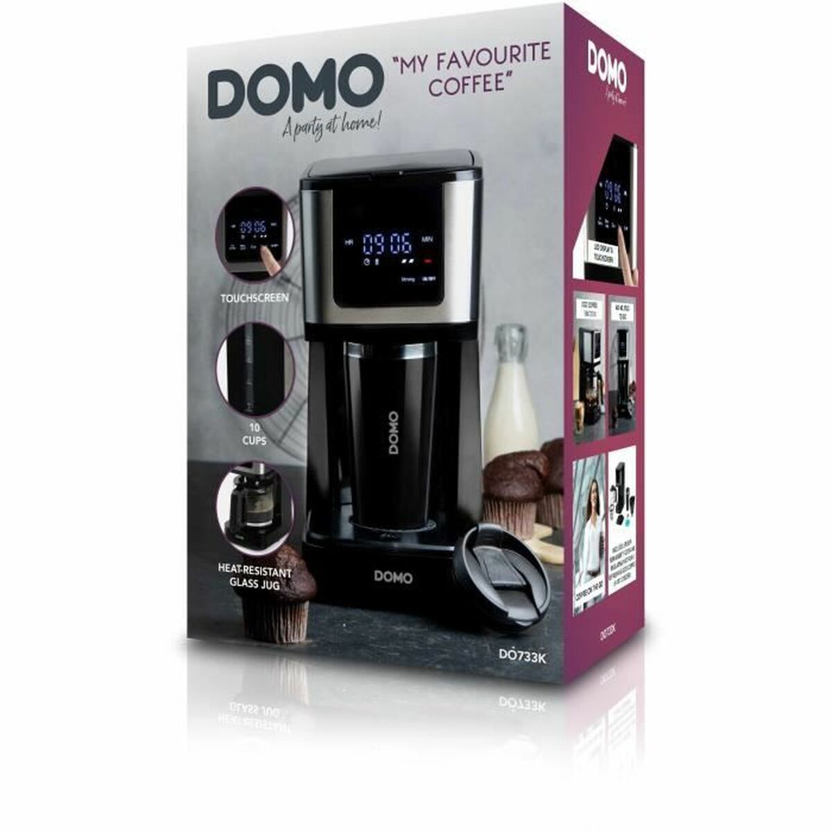 Kaffebryggare DOMO DO733K - 5