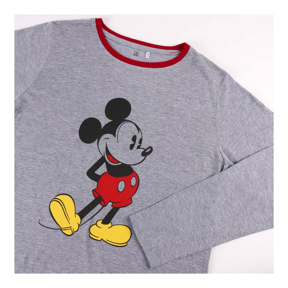 Pyjamas Mickey Mouse Grå (Vuxna) Män - 4