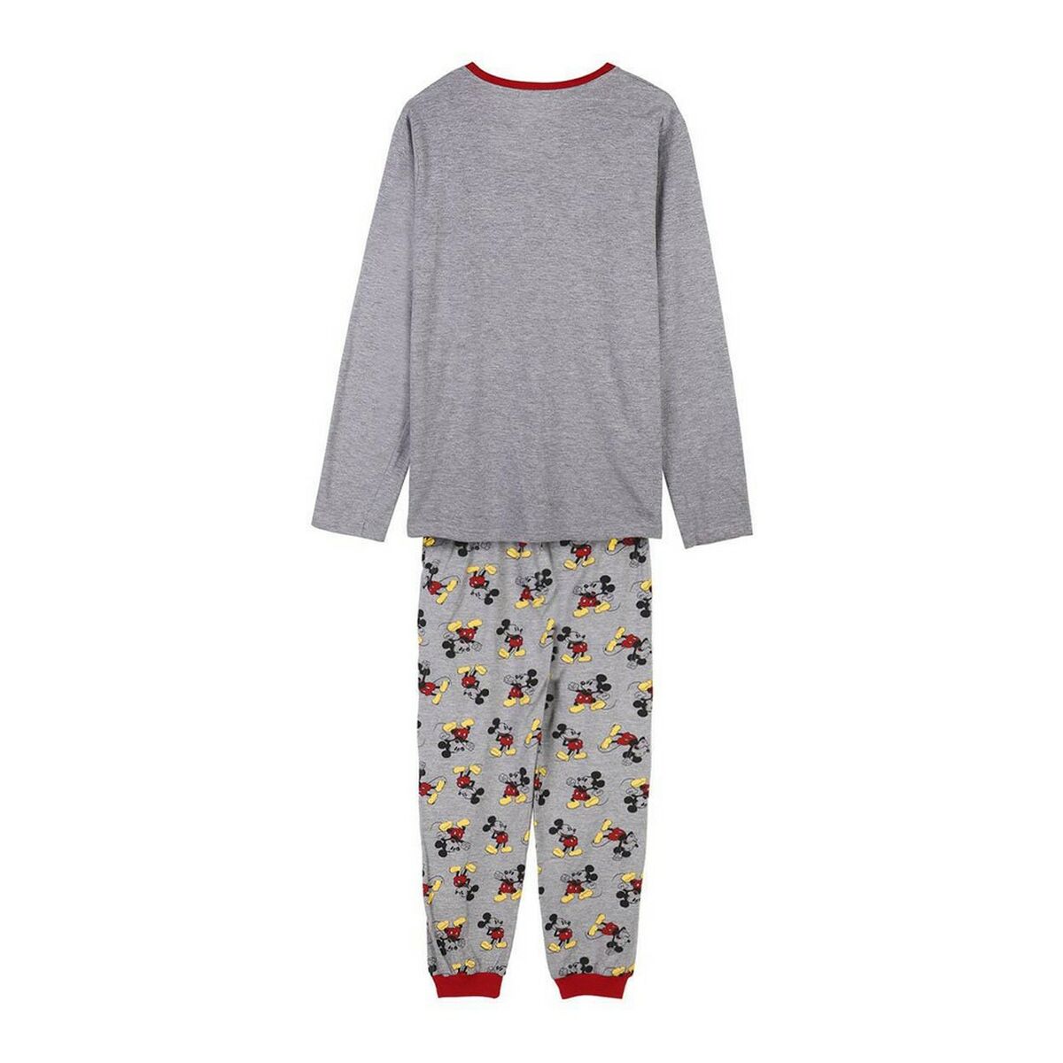 Pyjamas Mickey Mouse Grå (Vuxna) Män - 2