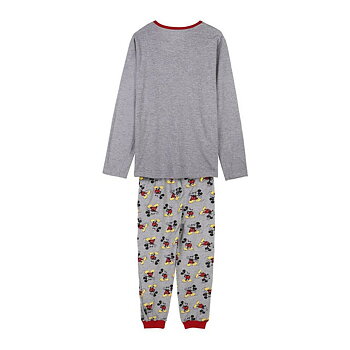 Pyjamas Mickey Mouse Grå (Vuxna) Män