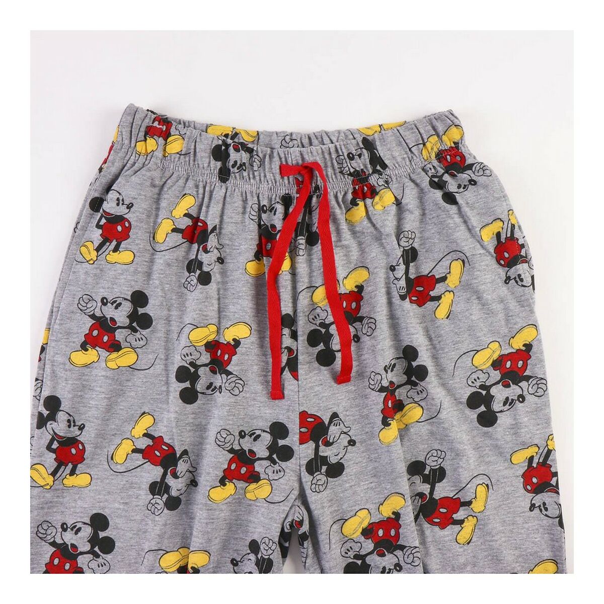 Pyjamas Mickey Mouse Grå (Vuxna) Män - 3