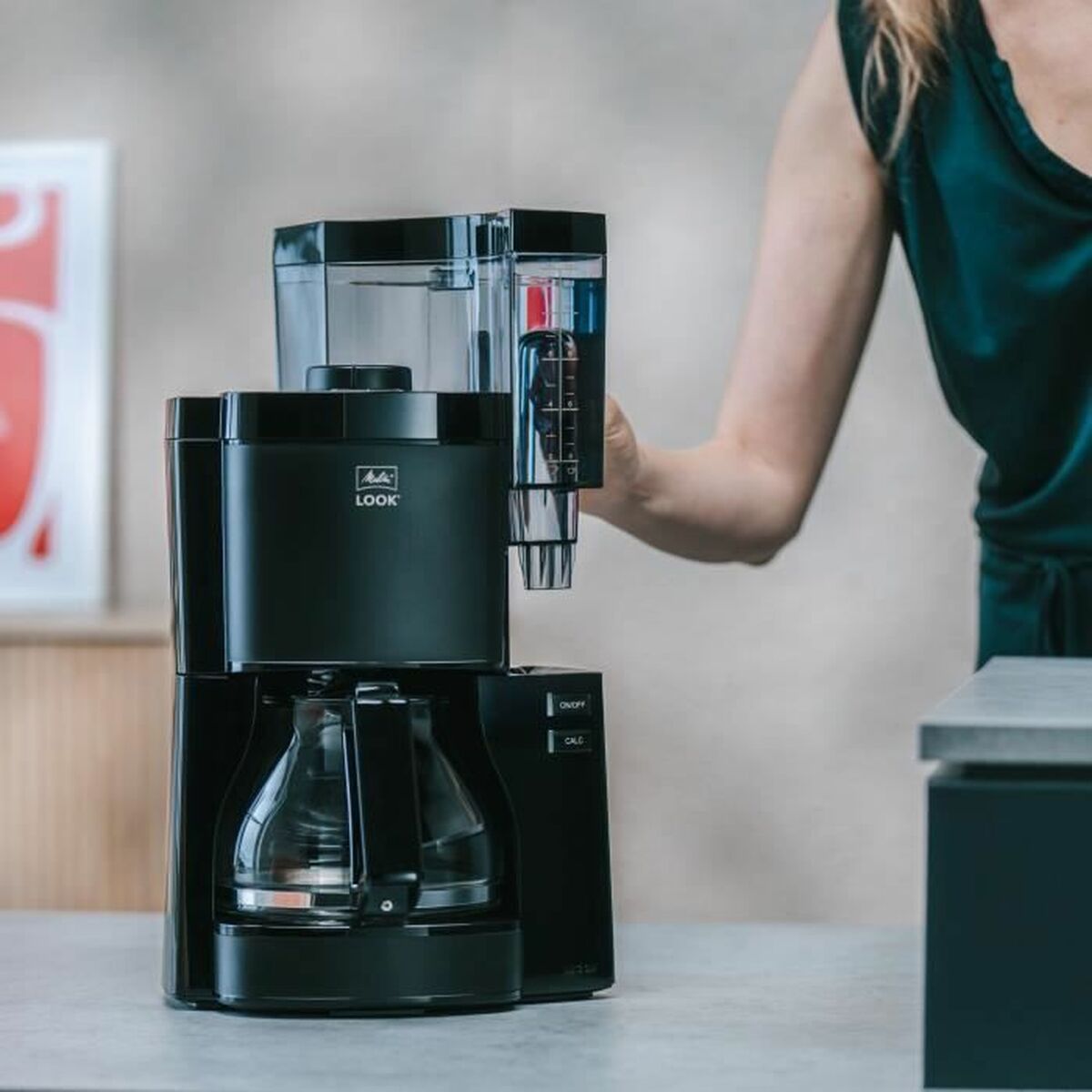Kaffebryggare Melitta LOOK V BASIC 1025-02 Svart 1,25 L - 3