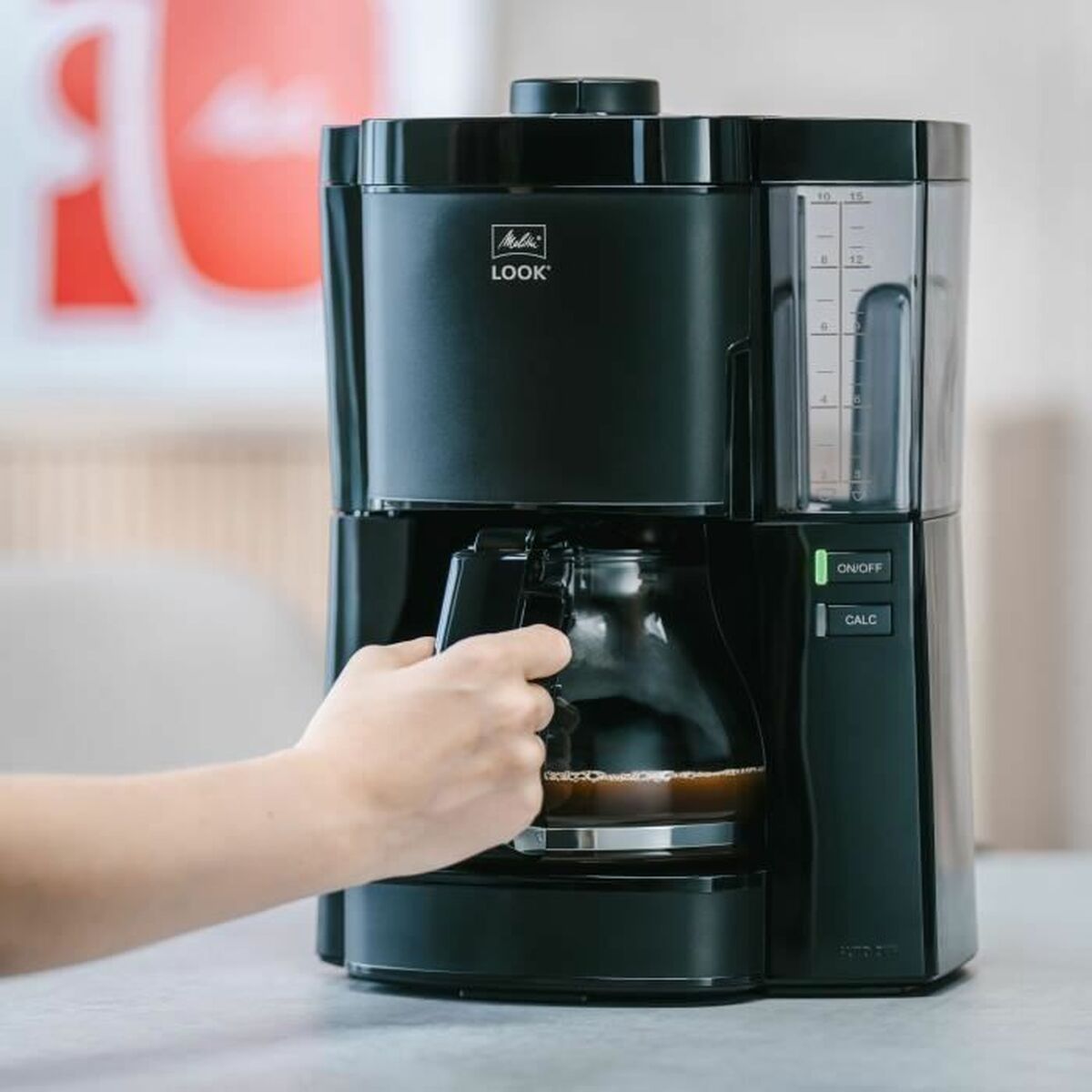 Kaffebryggare Melitta LOOK V BASIC 1025-02 Svart 1,25 L - 4