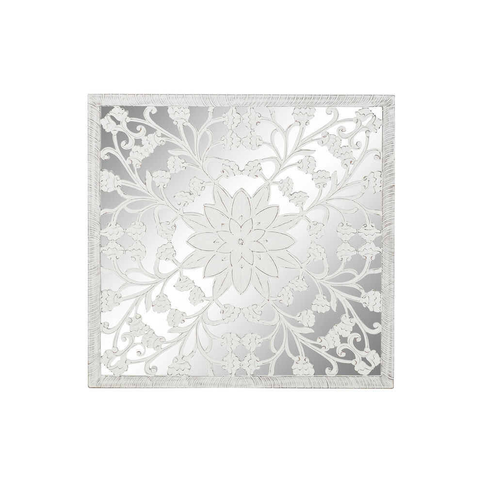 Väggdekoration DKD Home Decor Speglar Trä MDF (121 x 3 x 121 cm)
