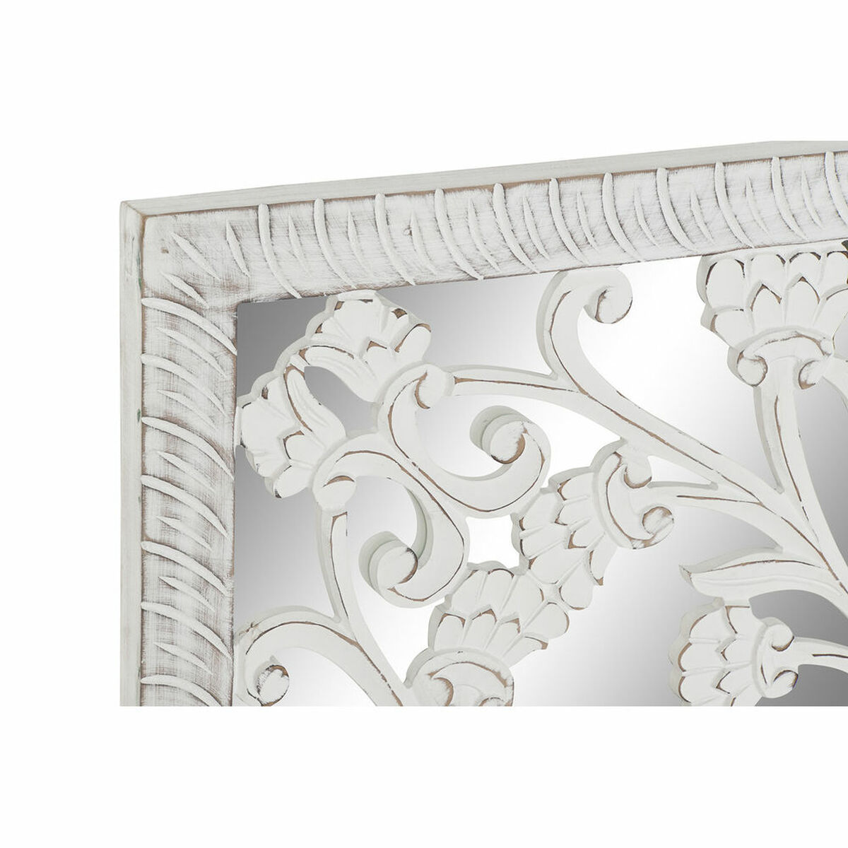 Väggdekoration DKD Home Decor Speglar Trä MDF (121 x 3 x 121 cm) - 5