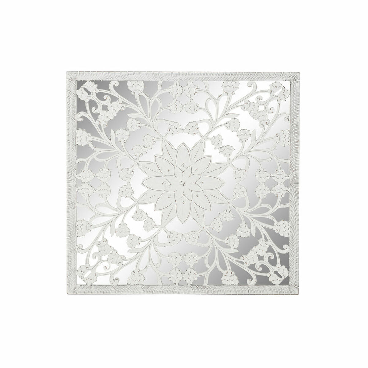 Väggdekoration DKD Home Decor Speglar Trä MDF (121 x 3 x 121 cm) - 7