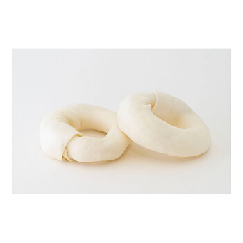 Hundgodis Gloria Snackys Rawhide Kalvkött Donut 8-9 cm