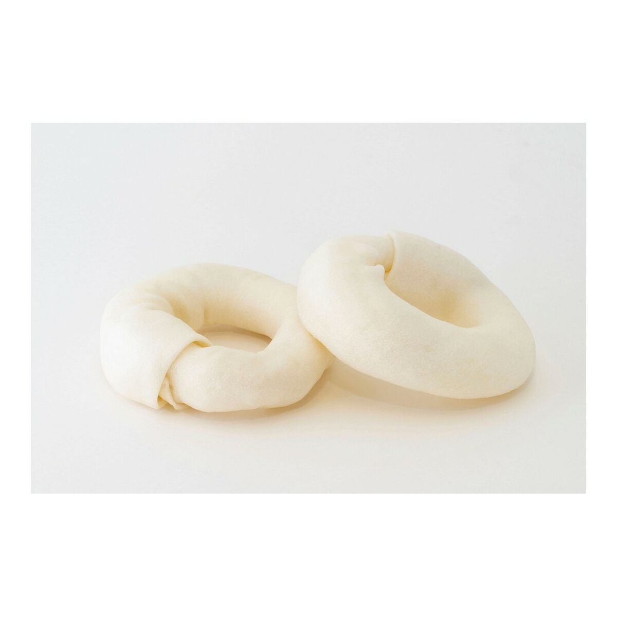 Hundgodis Gloria Snackys Rawhide Kalvkött Donut 8-9 cm - 10