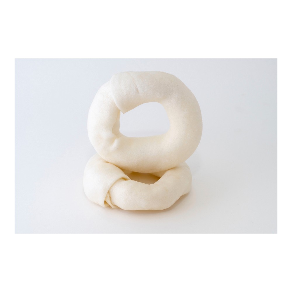 Hundgodis Gloria Snackys Rawhide Kalvkött Donut 8-9 cm - 3