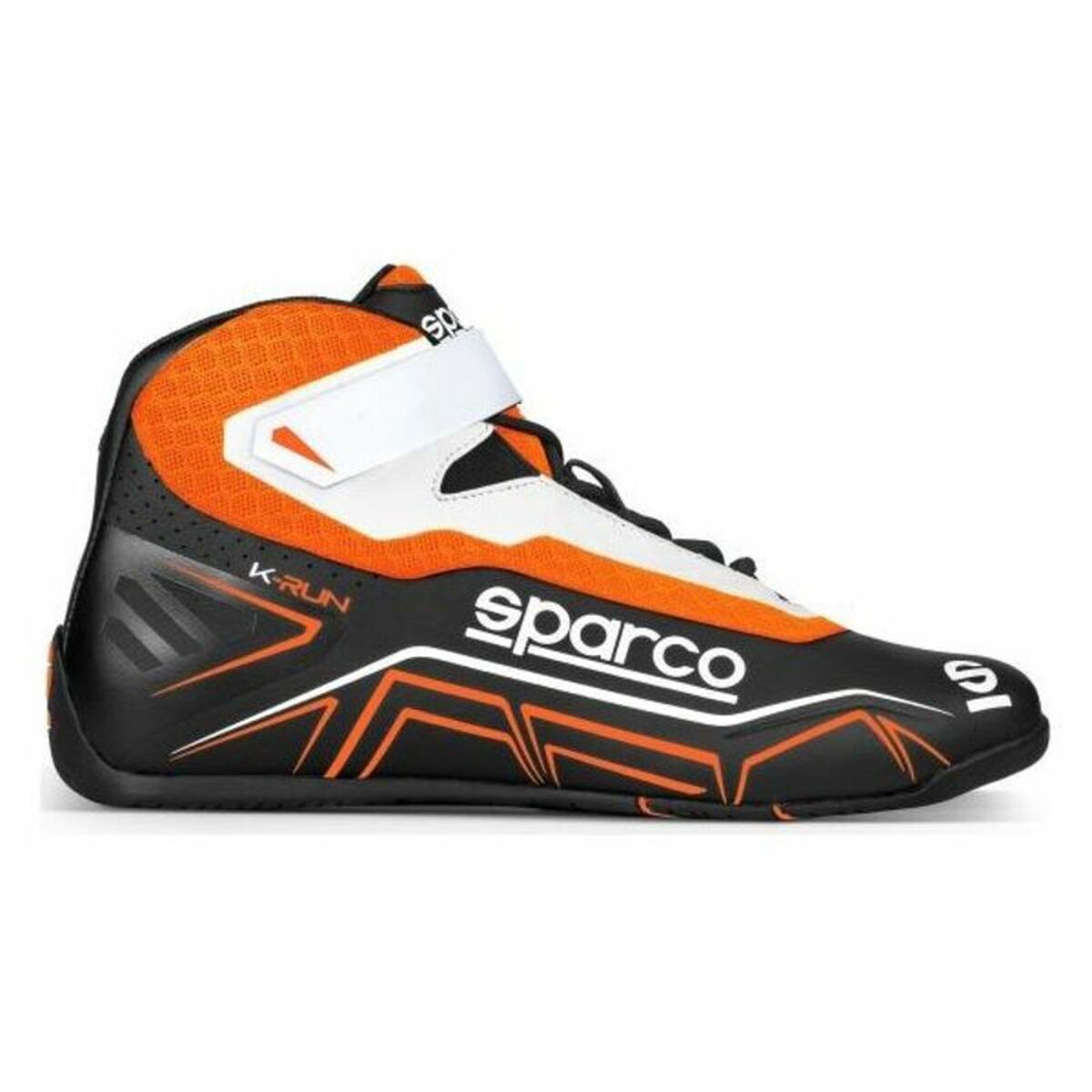 Racing-kängor Sparco Vit Svart Orange (Storlek 46) - 3