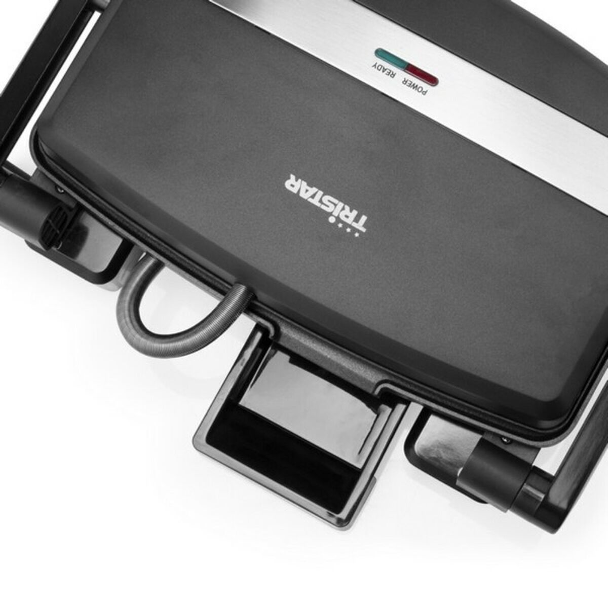 Kontaktgrill Tristar GR-2856 1000W Svart Stål 28 x 19 cm - 6