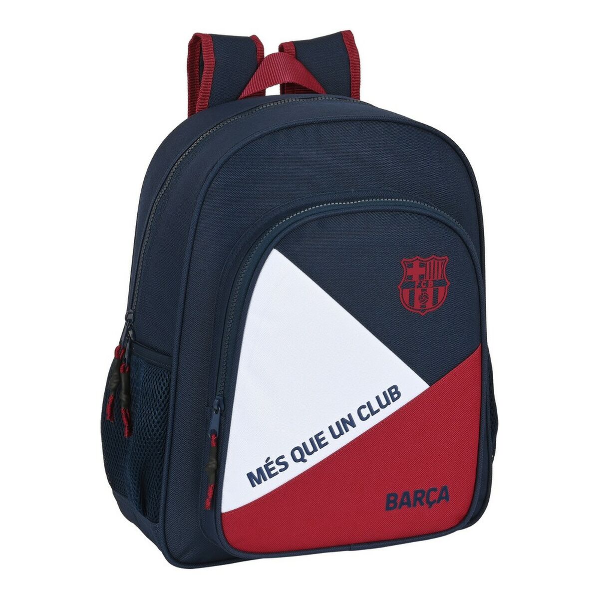Skolryggsäck F.C. Barcelona Blå Rödbrun (32 x 38 x 12 cm) - 5
