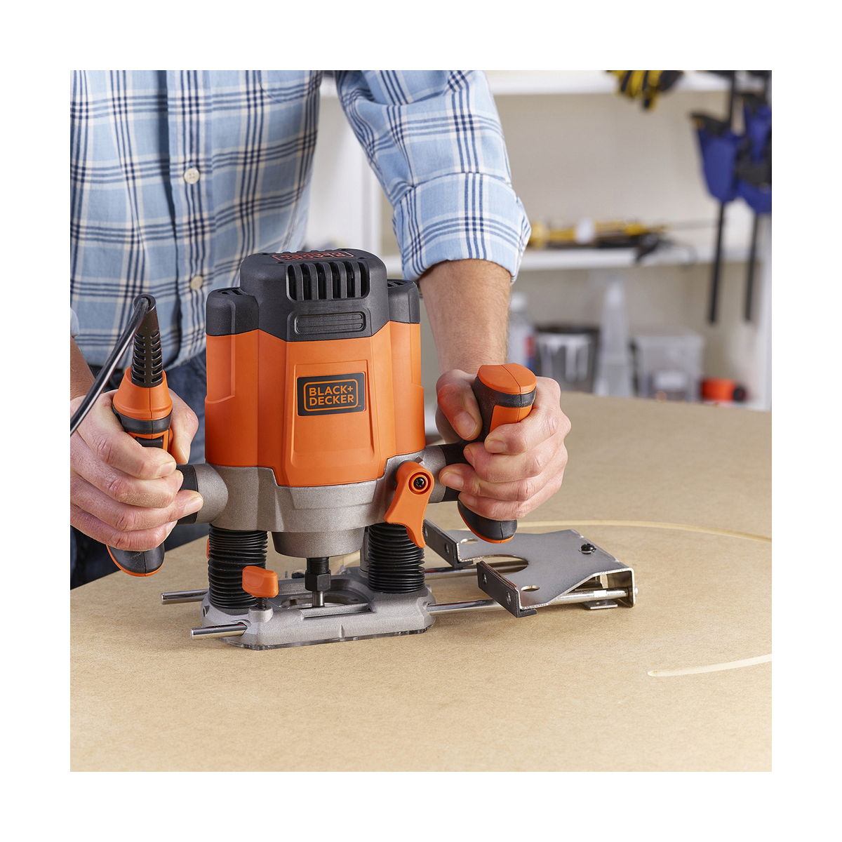 Fräsmaskin Black & Decker 1200eka-qs 1200 W - 7