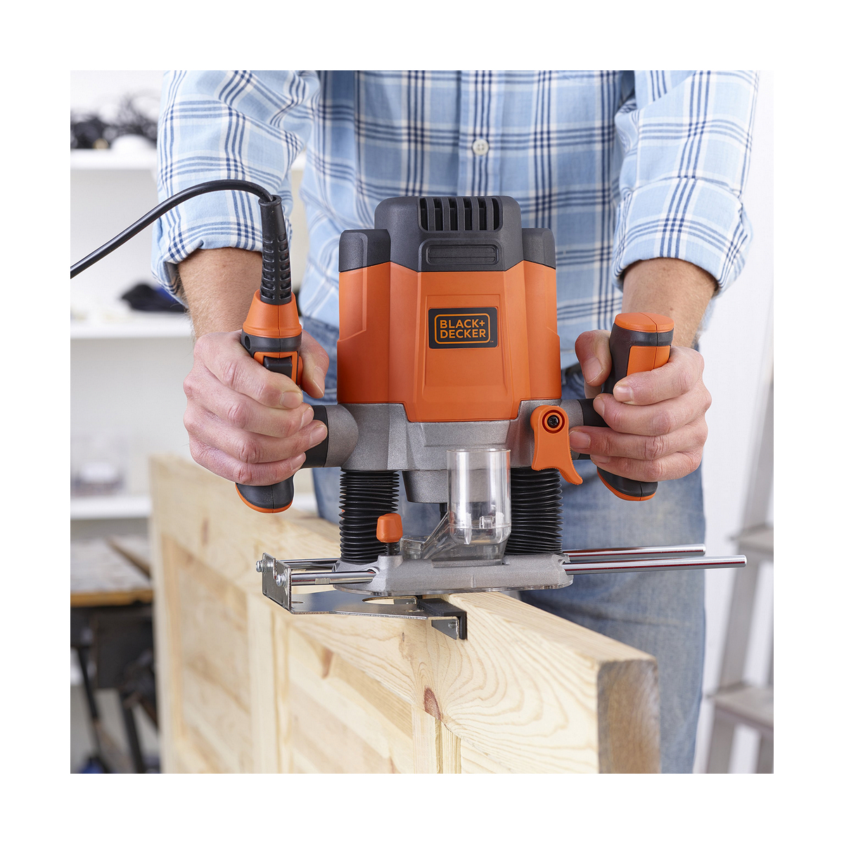 Fräsmaskin Black & Decker 1200eka-qs 1200 W - 2