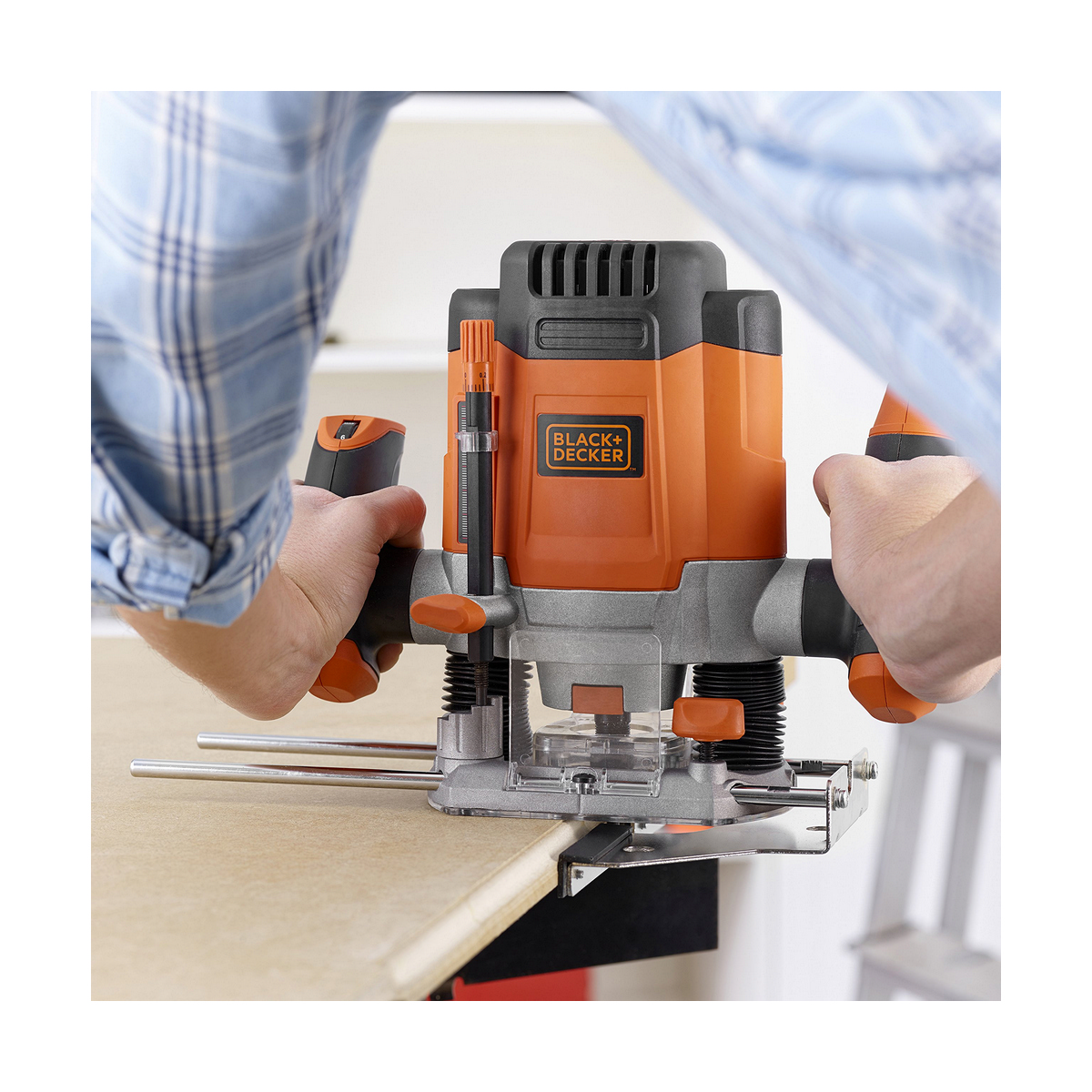 Fräsmaskin Black & Decker 1200eka-qs 1200 W - 5