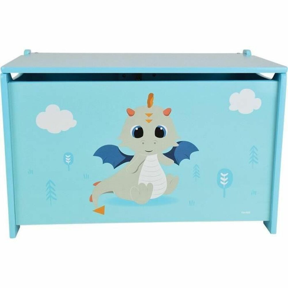 Koffert Fun House LEON THE DRAGON Trä 40 x 58 x 36 cm