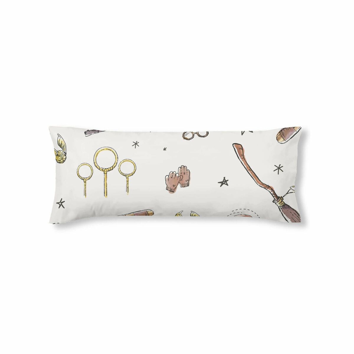 Örngott Harry Potter Quidditch Child Multicolour 175 Trådar 45 x 125 cm