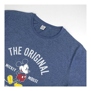 Pyjamas Mickey Mouse Mörkblå (Vuxna) Män