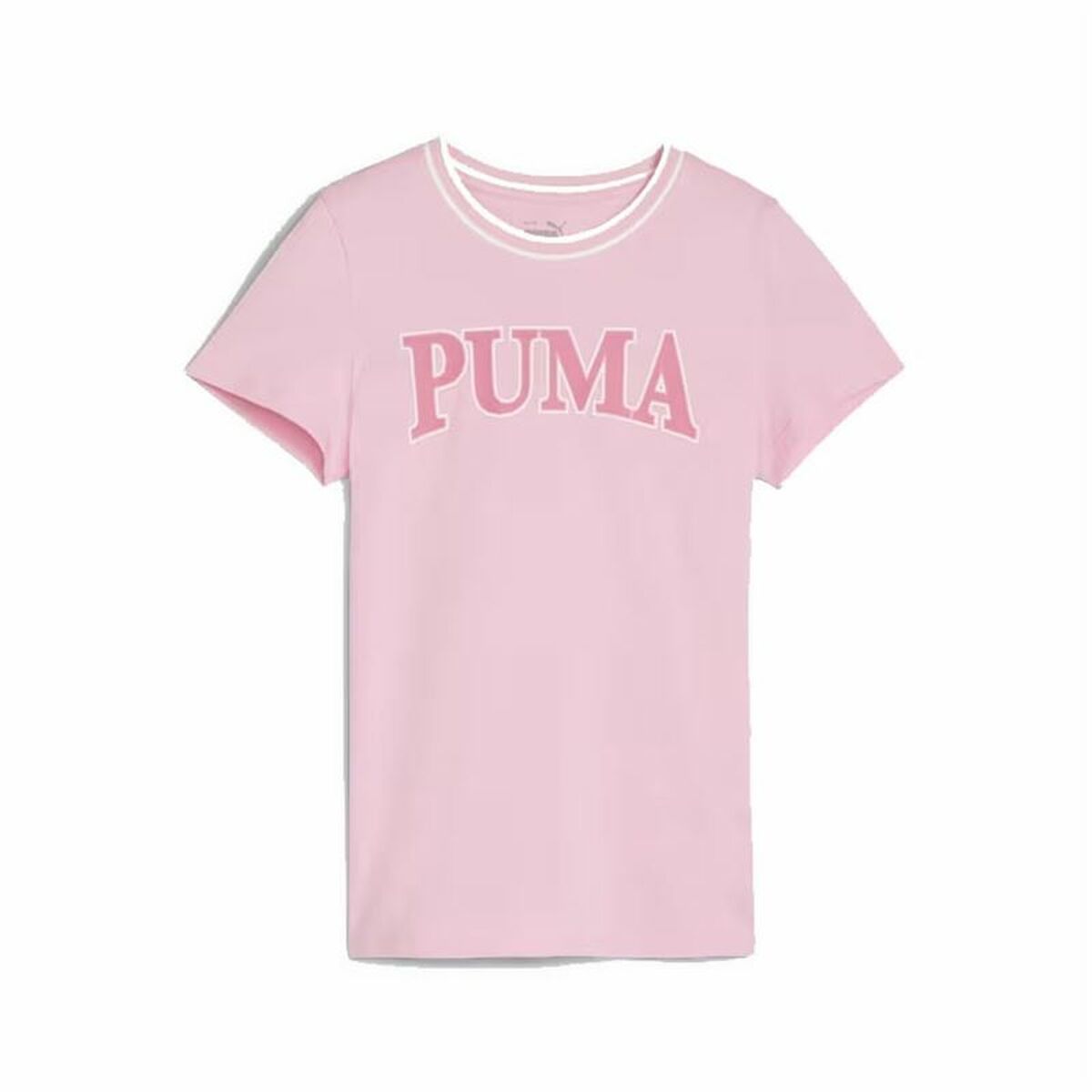 Barn T-shirt med kortärm Puma Squad Rosa
