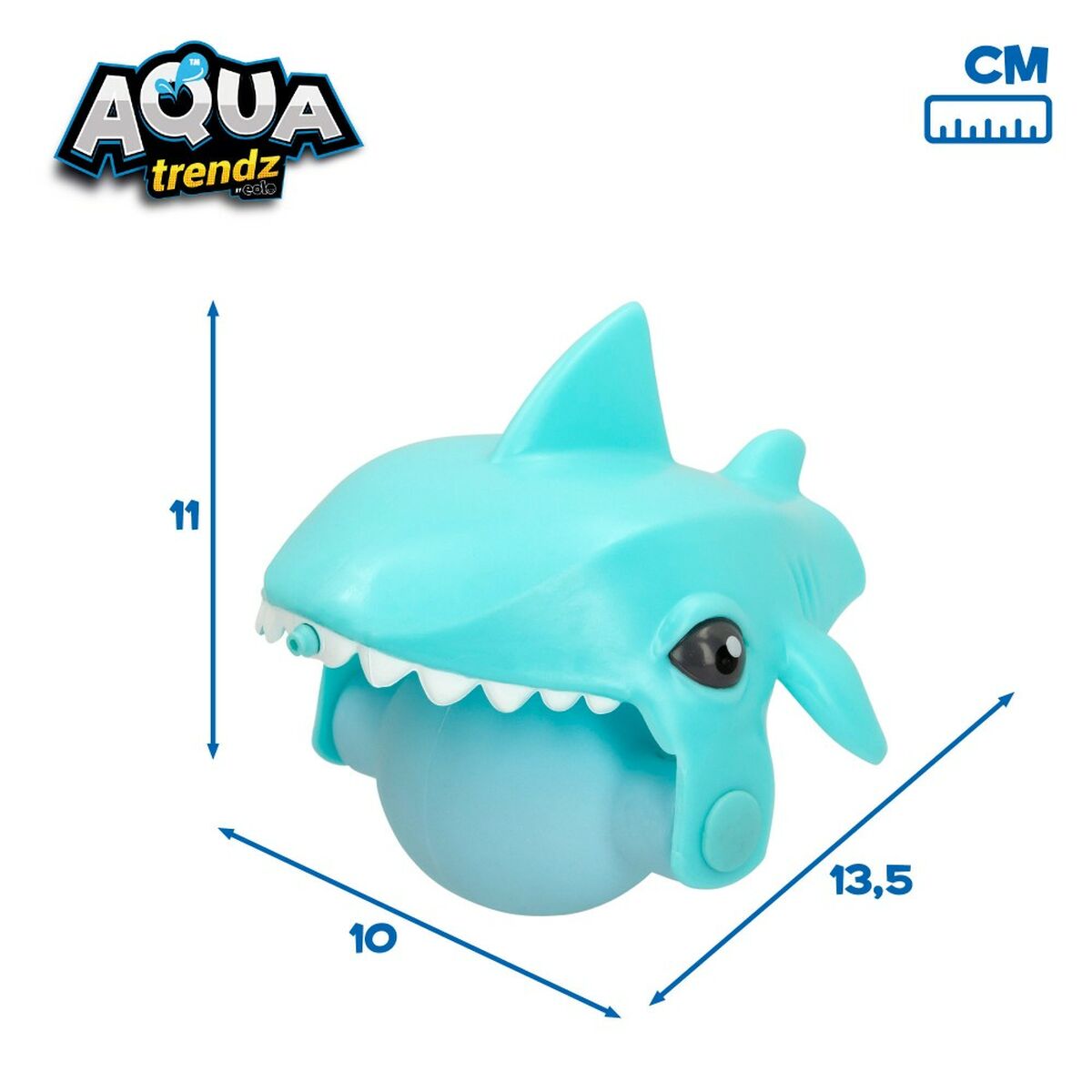 Vattenpistol Eolo Shark 13,5 x 5,5 x 3 cm (6 antal) - 3