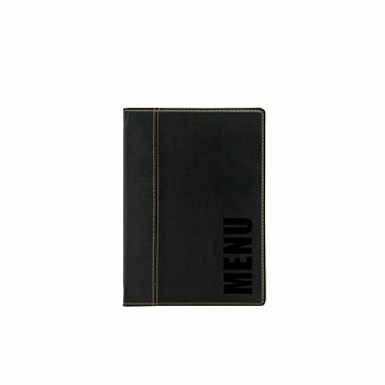 Menu holders Securit Trendy 25,3 x 17,7 x 0,8 cm Svart