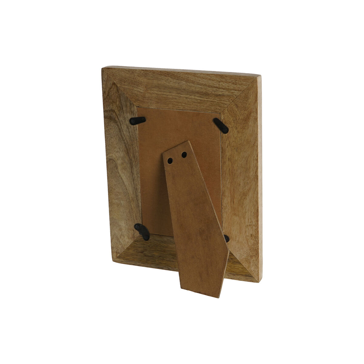 Fotoram Home ESPRIT Vit Naturell Pärlemor Mangoträ Modern 19 x 2 x 24 cm - 3
