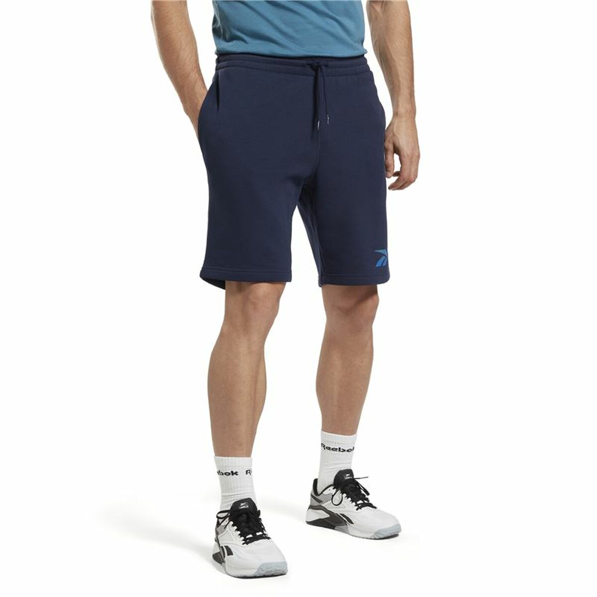 Sportshorts för män Reebok Identity Logo Short Hombre - 3
