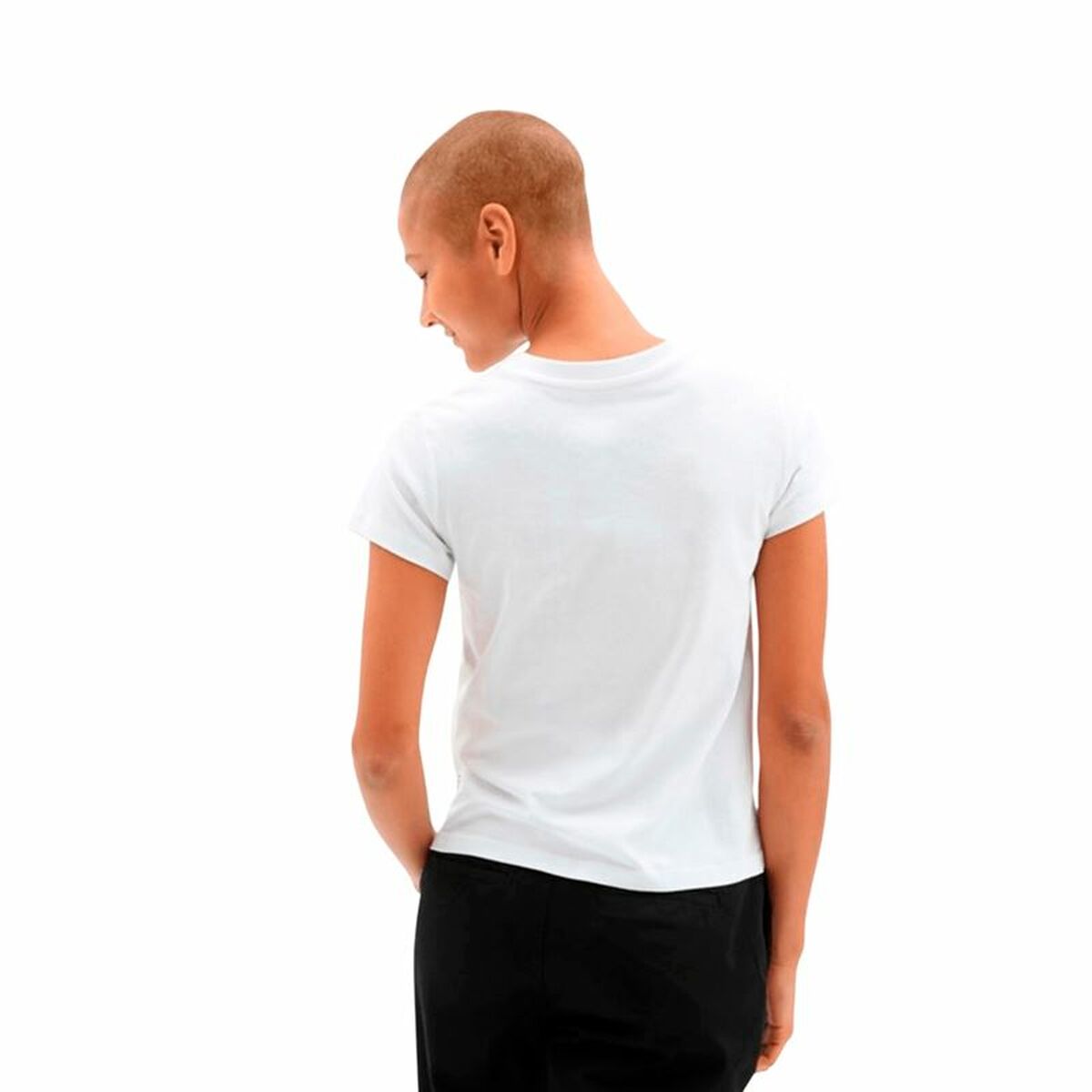 T-shirt med kortärm Dam Vans Flying Vit - 2