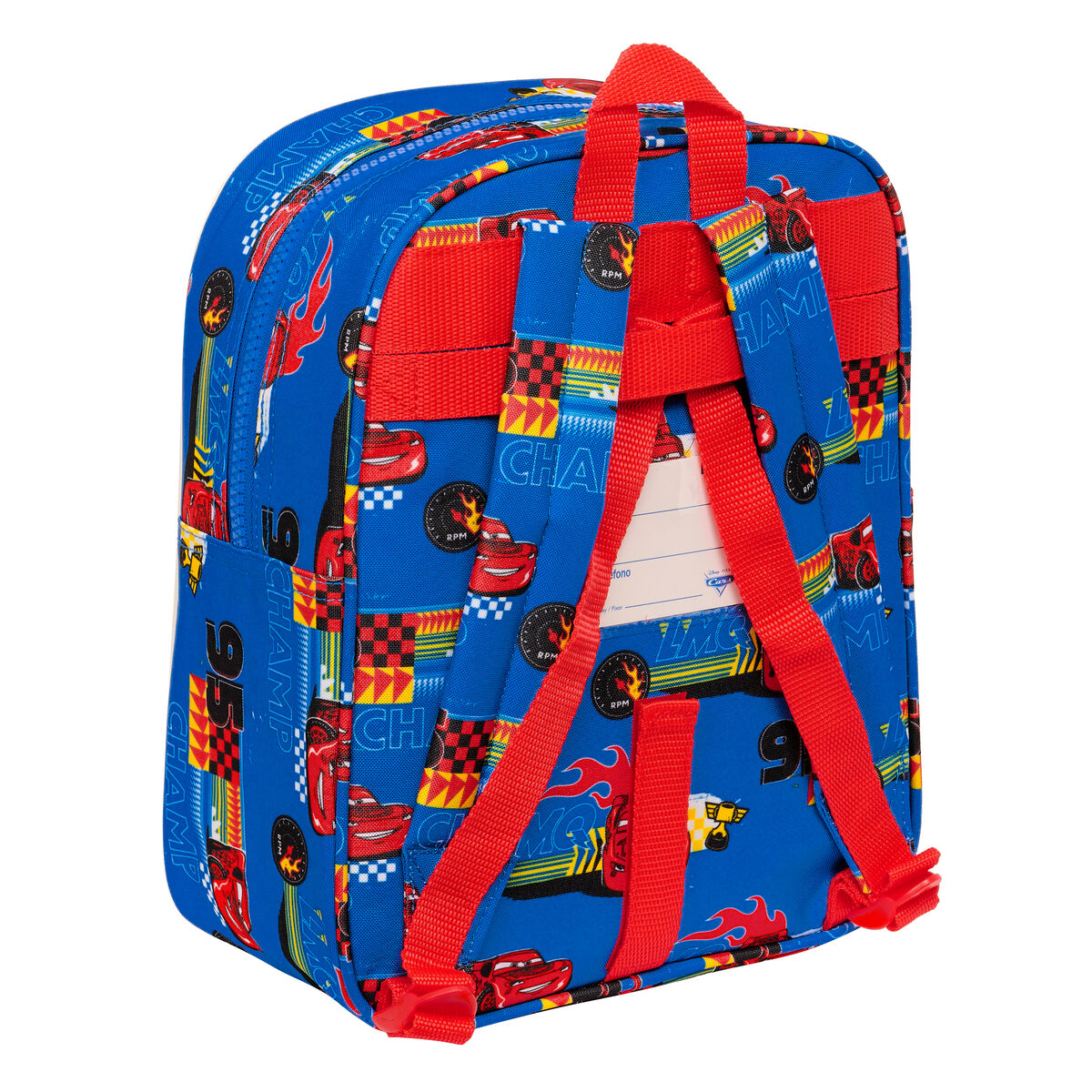 Barnryggsäck Cars Race ready Blå 22 x 27 x 10 cm - 3