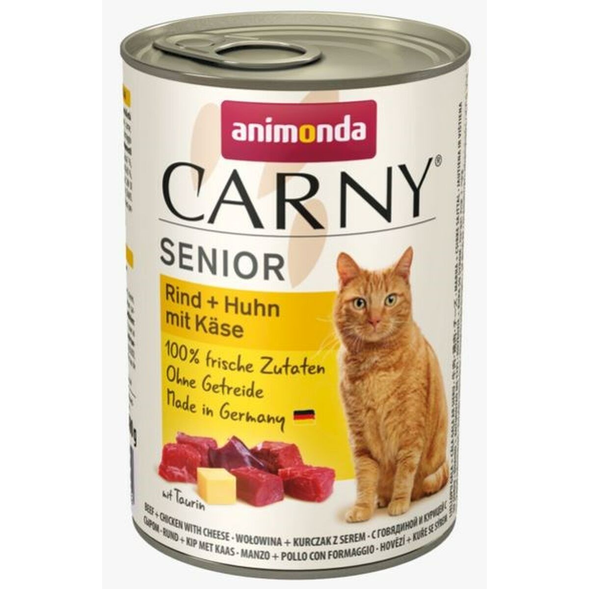 Kattmat Animonda Carny Kyckling Ost Kalvkött 400 g - 2