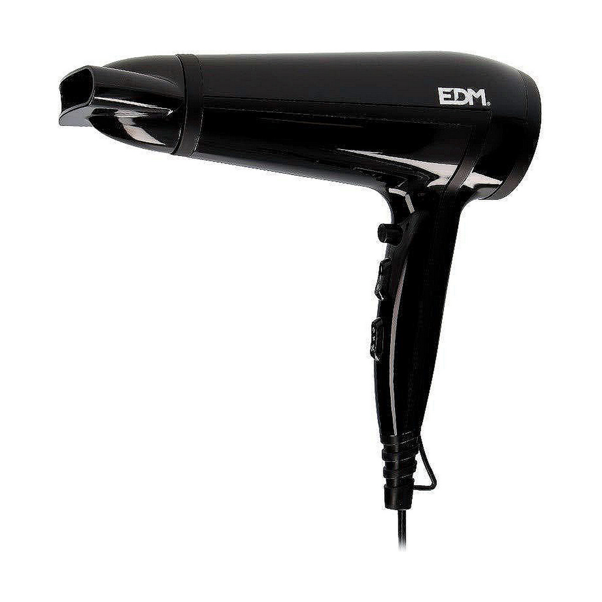 Hårtork EDM 07628 Svart 2000 W - 2