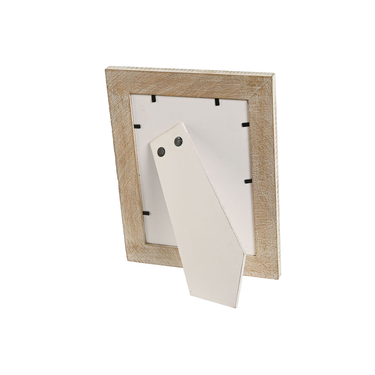 Fotoram Home ESPRIT Brun Naturell Glas Mangoträ 18 x 2,5 x 23,2 cm (12 antal) - 2