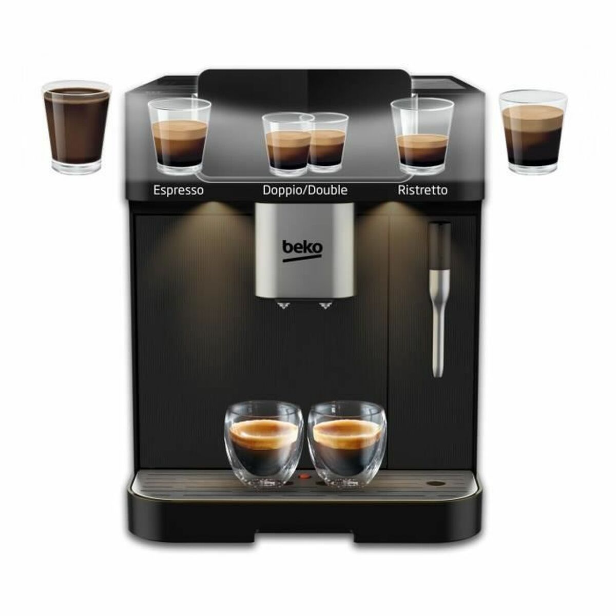 Superautomatisk kaffebryggare BEKO CEG7302B Svart - 6