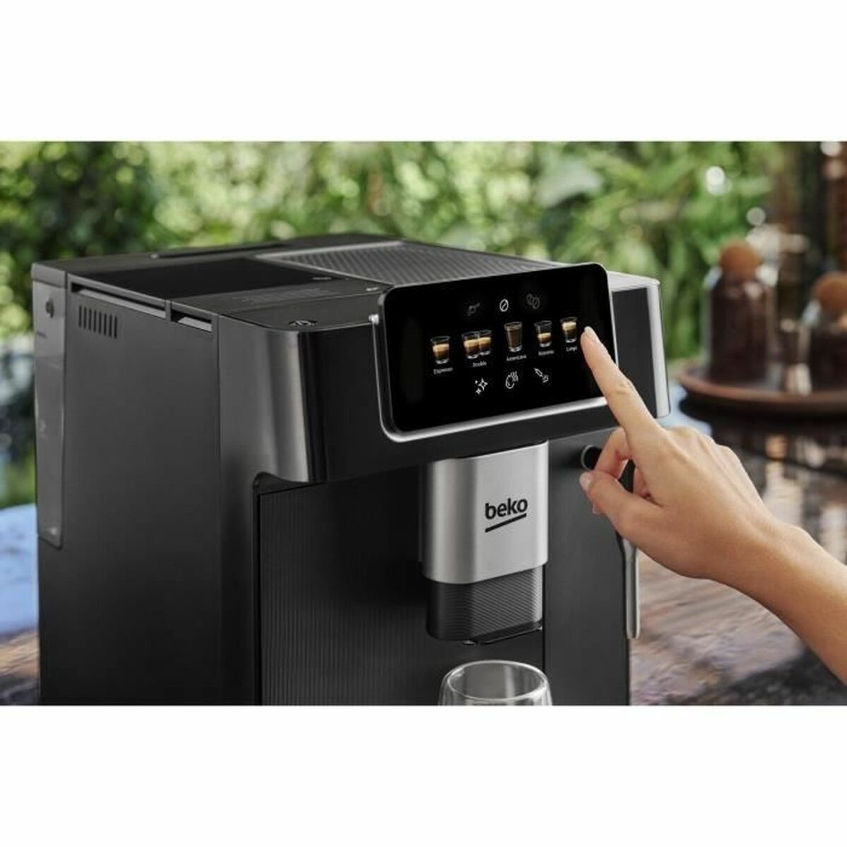 Superautomatisk kaffebryggare BEKO CEG7302B Svart - 4