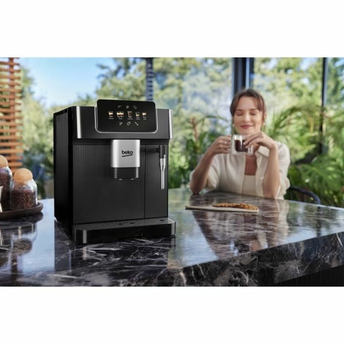 Superautomatisk kaffebryggare BEKO CEG7302B Svart - 3