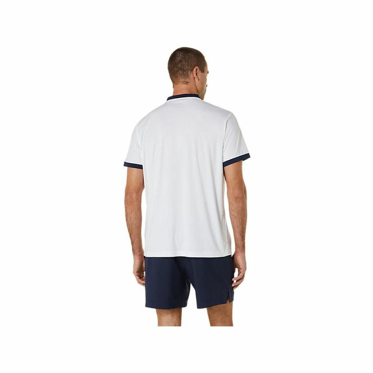 Polotröja kortärmad Herr Asics Court Vit - 2