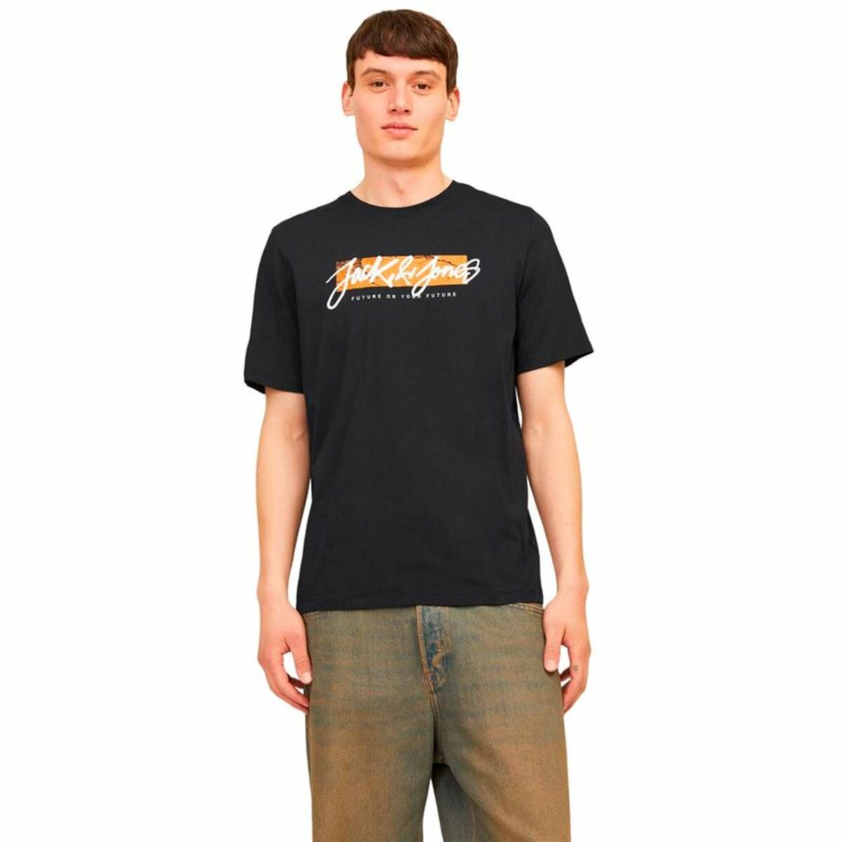 T-shirt med kortärm Herr Jack & Jones tiley Crew - 2
