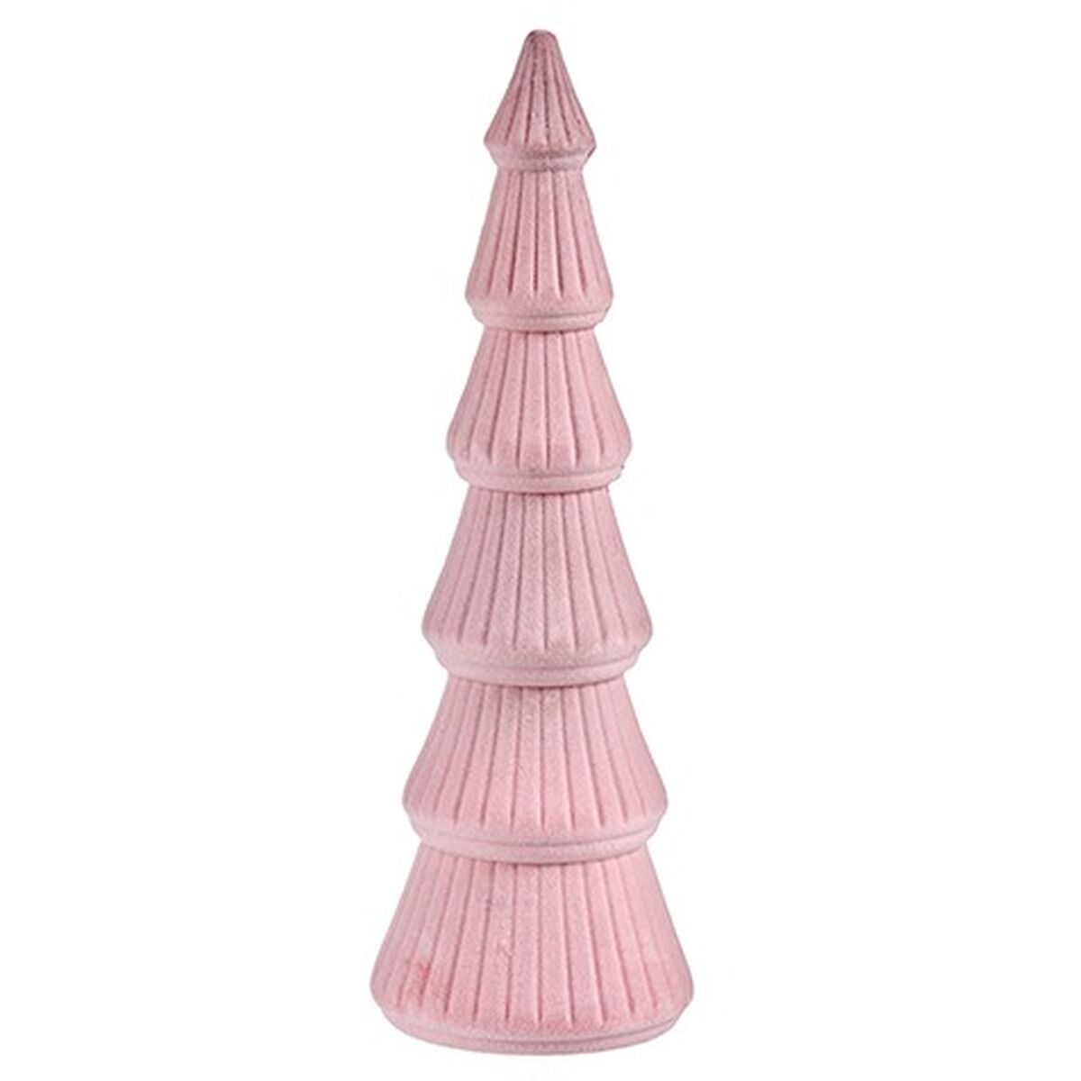Julgran Krist+ Rosa Sammet Trä 12 x 34,5 x 12 cm (8 antal) - 4