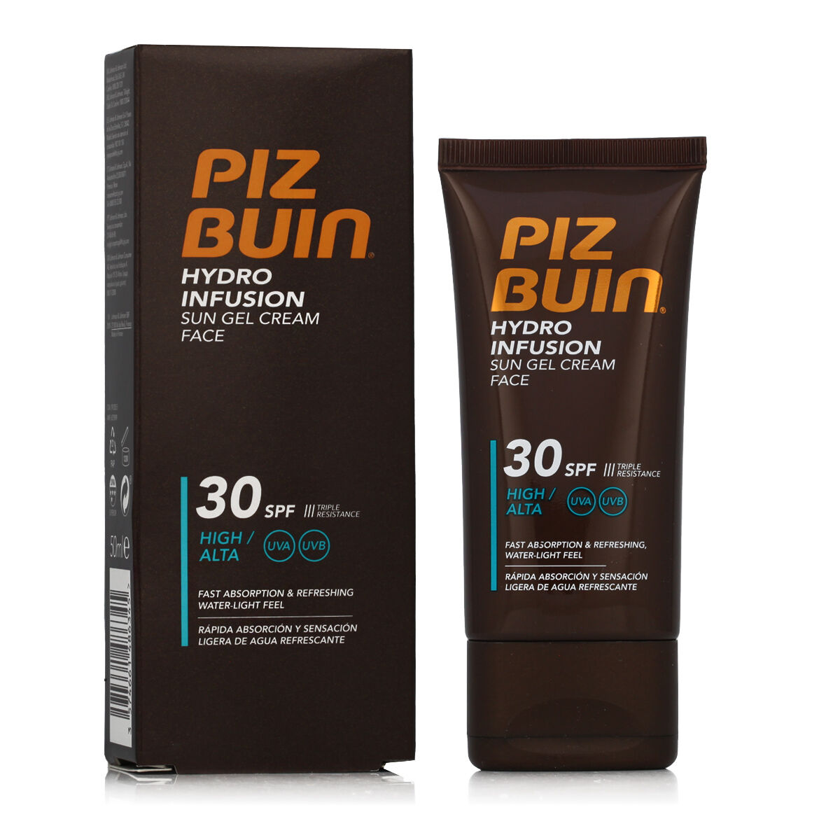 Ansiktssolkräm Piz Buin Hydro Infusion Spf 30 50 ml