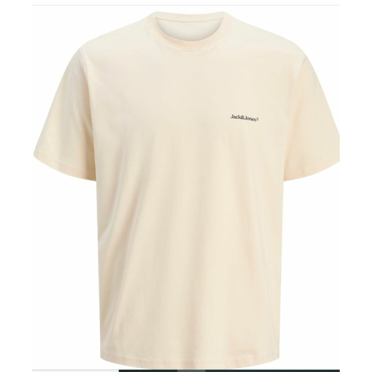 T-shirt med kortärm Herr Jack & Jones JORSPLIT BACK TEE 12272996 Vit - 2