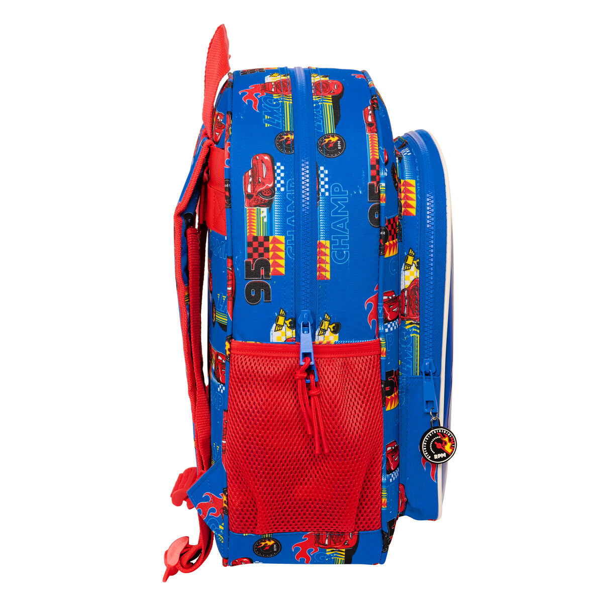 Skolryggsäck Cars Race ready Blå 32 X 38 X 12 cm - 2