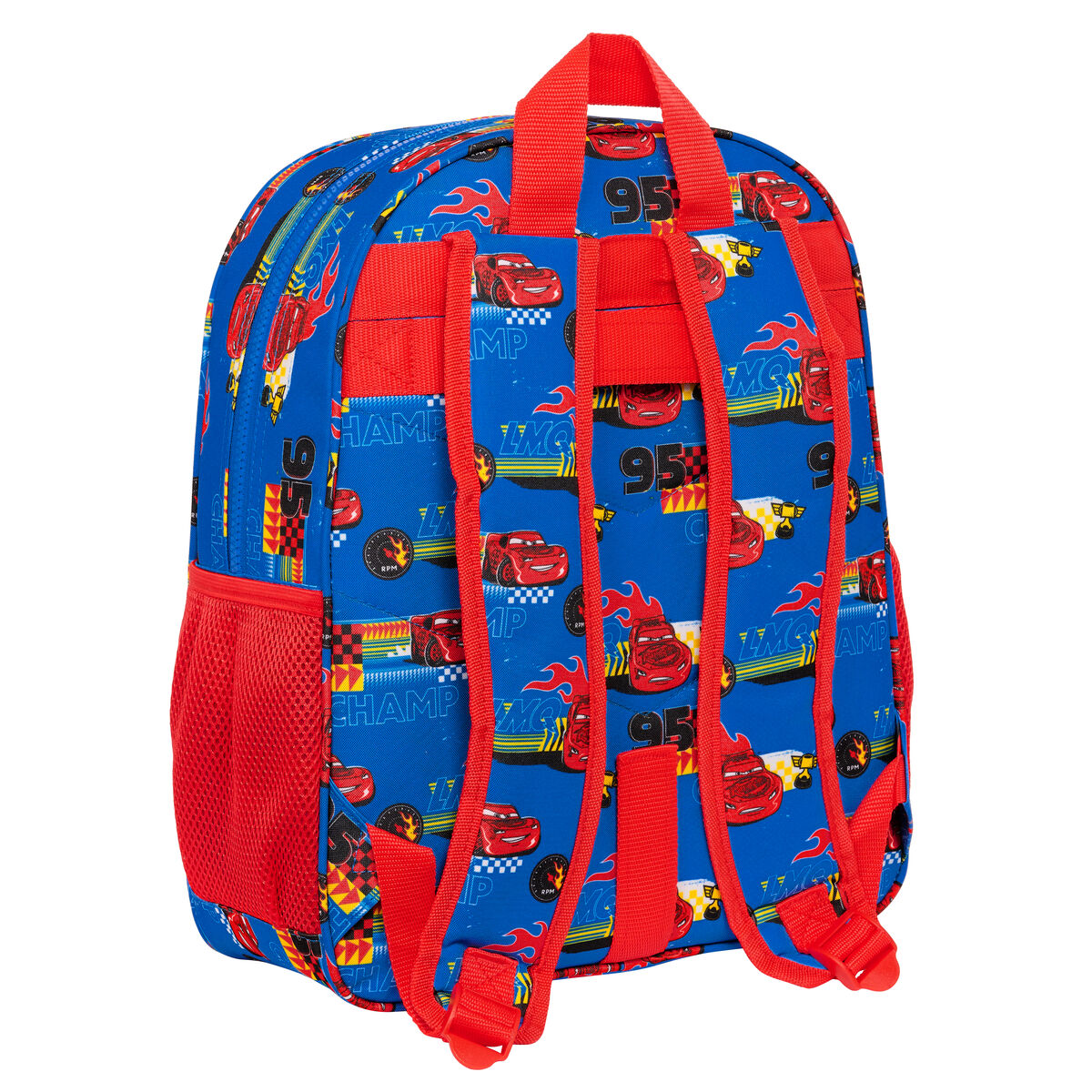 Skolryggsäck Cars Race ready Blå 32 X 38 X 12 cm - 3