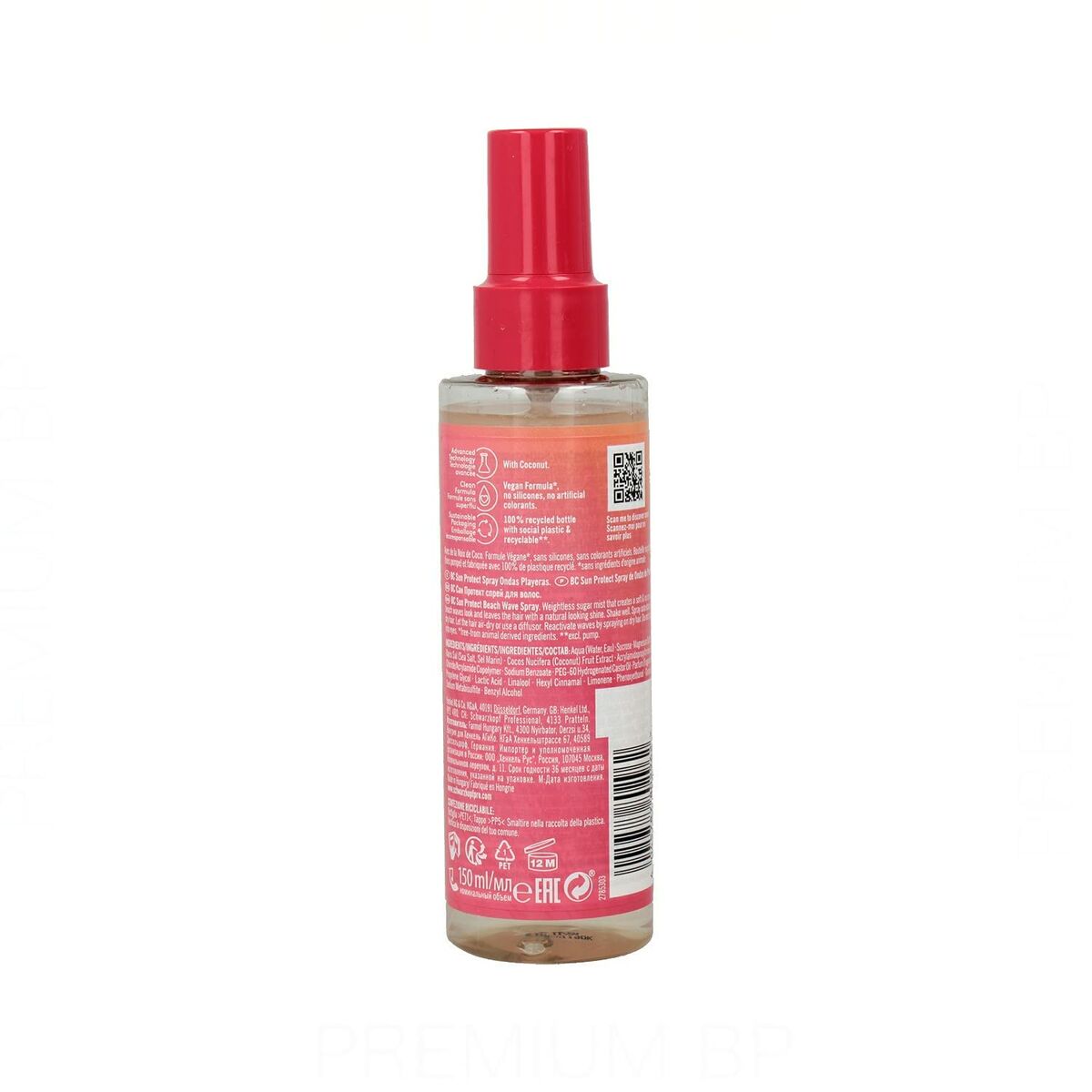 Solskydd Schwarzkopf BC SUN PROTECT Spray - 2