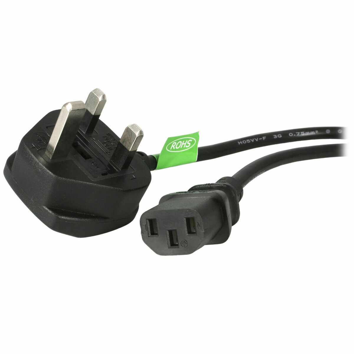 Kabel Startech BS13U-1M-POWER-LEAD 1 m UK - 2