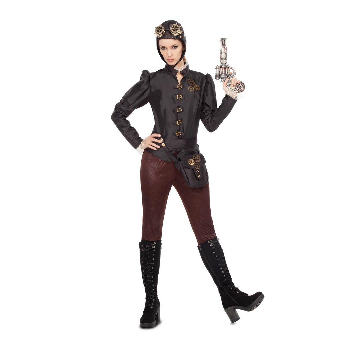 Maskeraddräkt vuxna My Other Me Steampunk (4 Delar)
