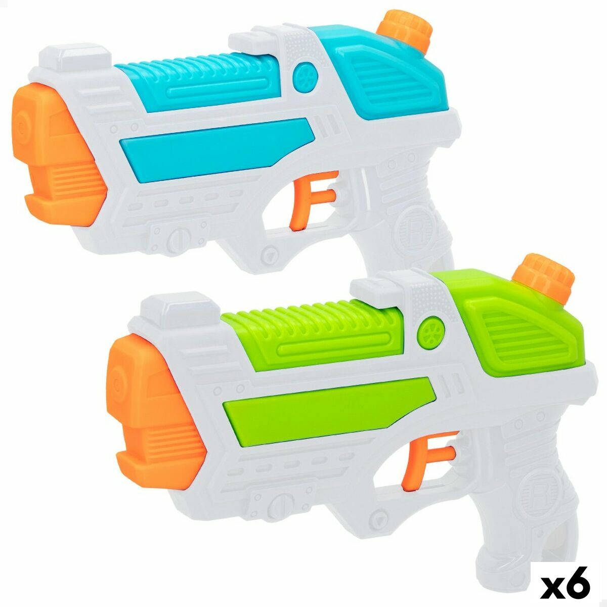 Uppsättning 2 Pistoler Colorbaby 200 ml 22 x 14 x 3,5 cm (6 antal)