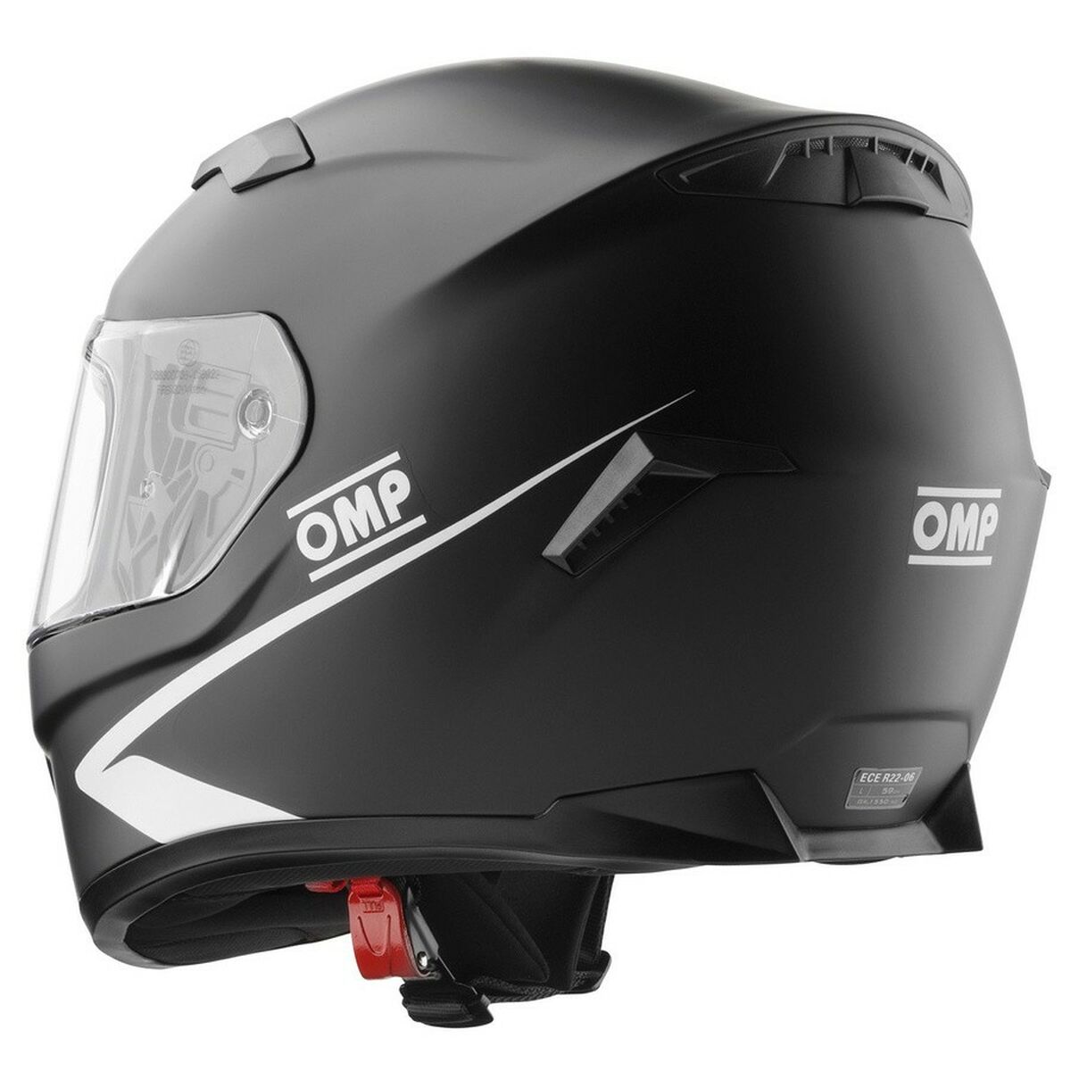 Hjälm OMP CIRCUIT EVO2 Svart matt XL - 3