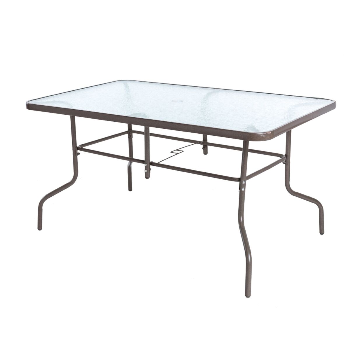 Matsalsbord Clasic Glas Järn 150 x 90 x 72 cm - 2